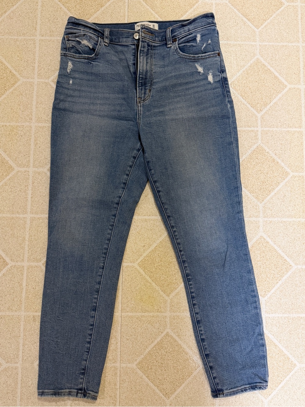 Abercrombie & Fitch Skinny Jeans - Blue Wash